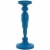 Zingz & Thingz Nikki Chu Cadiz Wooden Artisan Candleholder in Blue Perspective: front