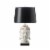 Zingz & Thingz Nikki Chu Laos Plastic Buddha Table Lamp in Black Perspective: front