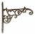 Ornate Cast Iron Planter Bracket Perspective: front