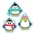 Big Dot of Happiness Holly Jolly Penguin - DIY Shaped Holiday and Christmas Cut-Outs - 24 Ct Perspective: front
