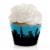 Big Dot of Happiness Bam Superhero Baby Shower or Birthday Party Decor Cupcake Wrappers 12 Ct Perspective: front