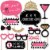Big Dot of Happiness Girls Night Out - Bachelorette Party Photo Booth Props Kit - 20 Count Perspective: front