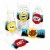 Big Dot of Happiness Bam Superhero Baby Shower Birthday Party DIY Wrapper Favor & Decor 15 Ct Perspective: front