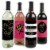 Big Dot of Happiness Girls Night Out Bachelorette Party Gift Wine Bottle Label Stickers 4 Ct Perspective: front