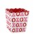 Big Dot of Happiness Conversation Hearts Mini Favor Valentine's Day Treat Candy Boxes 12 Ct Perspective: front