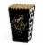 Big Dot of Happiness New Year's Eve Gold New Years Eve Party Favor Popcorn Treat Boxes 12 Ct Perspective: front