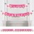 Big Dot of Happiness Pink Flamingo - Bunting Banner - Party Decorations - Happy Birthday Perspective: front