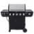 Even Embers® 5-Burner Gas Griddle - Black Perspective: front
