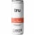 Tru® Gut Peach Flavored Sparkling Drink Can Perspective: front