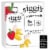 siggi’s Strawberry Banana Reduced Fat Yogurt Pouches, 3.5 oz, 4 ct Pack Perspective: front