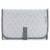 Baby Portable Changing Pad, Diaper Bag, Travel Mat Station, Compact, Grey Pattern Perspective: front