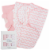 Swaddle Blanket Baby Girl Boy Easy Adjustable 3 Pack Infant Sleep Sack (Small, Pink) Perspective: front