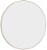 Hamilton Hills 24  Round Natural Brushed Stainless Steel Mirror Perspective: front