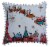 Chicos Home Santa Ride Christmas Pillow Cover Perspective: front