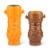 Geeki Tikis The Flintstones Mug Set | Fred & Barney Tiki Mugs | Holds 28 Ounces Perspective: front
