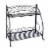 Folding Plant Stand 2 Shelf Perspective: front
