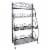 Folding Plant Stand 4 Shelf Perspective: front