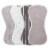 WeeSprout Unisex Organic Towel Cotton Burp Cloths, Ultra-Absorbent Layers, Neutral, Set of 4 Perspective: front