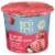 Tru Fru Nature's Strawberries Frozen Fresh in White and Milk Chocolate Single Serve Cup Perspective: front