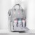 Sunveno Corduroy Diaper Bag Backpack Perspective: front
