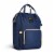 Sunveno Canvas Diaper bag Backpack, Travel Backpack, Vegan Leather Parents Nappy Bag Large Ca Perspective: front
