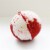 Candy Cane Bath Bomb Single Perspective: front