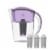 Drinkpod  Alkaline Water Pitcher 2.5L Capacity Includes 3 Filters Perspective: front