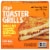 Lily's Toaster Grills® Grilled Cheeseburger Sandwich Perspective: front