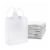 Prime Line Packaging Small Clear Plastic Bags with Soft Loop Handles Gifts Bulk 50 Pcs 8x4x10 Perspective: front