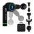 Reathlete FOLD Interchangeable Folding Percussion Massage Therapy Gun, Black Perspective: front