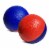Botabee Mini Foam Basketball Set, 2 Pack | Blue/Red for Hoops & Sets Perspective: front
