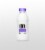 Barcode Concord Grape Fitness Water Bottle Perspective: front