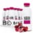 Barcode Black Cherry Fitness Water Bottle Perspective: front