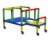 Funphix Wheelies Buildable Play Structure Set with Wheels Perspective: front