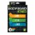 PBLX Mini Linx Resistance Bands Set with Workout Booklet Perspective: front