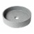 ALFI brand ABCO17R 17  Round Solid Concrete Above Mount Bathroom Sink Perspective: front