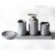 ALFI brand ABCO1001 5 Piece Solid Concrete Bathroom Accessory Set Perspective: front