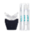 AutoBrush Whitening Kit and Oral Care System | Dental-Grade Blue Light System (Black) Perspective: front