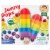 Jonny Pops® Organic Rainbow Fruit Stack Popsicles Perspective: front