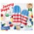Jonny Pops® Star-Spangled Flag Fruit Pops Perspective: front