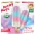 Jonny Pops® Organic Cotton Candy Cloud Pop Perspective: front