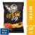 Outlaw Snax Zesty Cheddar Space Puffs Perspective: front