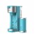 Sincreative Single Serve Coffee Maker Cappuccino Machine with Milk Frother, Blue Perspective: front