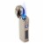 Pardo Cigar Electric Lighter - Light Grey - Triple Flame Butane Torch Perspective: front
