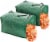 MEKKAPRO Big Gulp Leaf Garden Bag, 2-Pack with Reinforced Handles, 53 Gallon Perspective: front