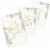 Rileys & Co Large Wedding Table Number Cards 1-25 and Head Table Sign, Gold Foil 26 Pcs -4x6" Perspective: front