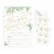 Rileys & Co 50 Pack Wedding Invitation Cards with Envelopes and Stickers, Gold Foil 5x7" Perspective: front