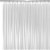 72&quot; W x 78&quot; H Clear PEVA Extra Heavy Weight Shower Liner - Liba Perspective: front