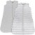 Sleep Bag for Baby, 2 Pack, Breathable Wearable Blanket Swaddle for Newborns (Gray, X-Large) Perspective: front