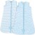 Sleep Bag for Baby, 2 Pack, Breathable Wearable Blanket Swaddle for Newborns (Blue, X-Large) Perspective: front